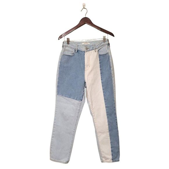 PacSun Womens Pants 28/6 Blue Hopper Patch Mom Jeans - Picture 4 of 8